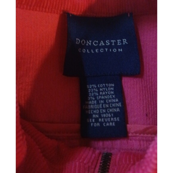 Y2K Barbiecore Pink Corduroy Zip Jacket S Bratz Style Doncaster Club EUC - Picture 9 of 10